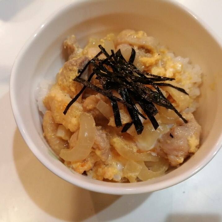 油揚げでかさ増し！簡単親子丼